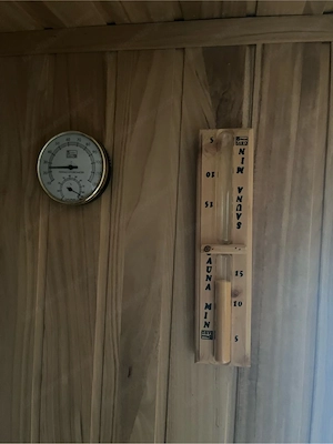 Wellis XL Luxus Sauna + Infrarot Kombikabine komplett inkl. Zubehör (Selbstabbau) Bild 5
