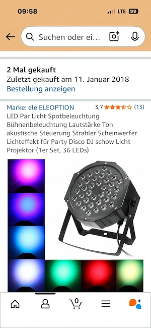3 Stk. LED Spotbeleuchtung Bild 3