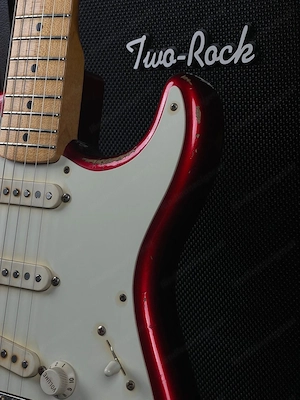 2008 Fender John Cruz 58  Hot Rod  Strat Rlc Candy Apple Red Bild 10