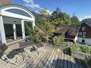 2 Zimmer Wohnung mit großer Dachterrasse