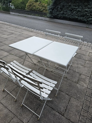 2 tische,4 stühle Bild 4