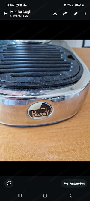Kaffeemaschine La Pavoni Bild 3