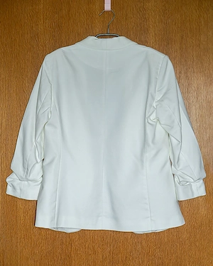 Blazer Gr. 38, weiß, Damenjacke, Damenblazer, Jacke  Bild 2