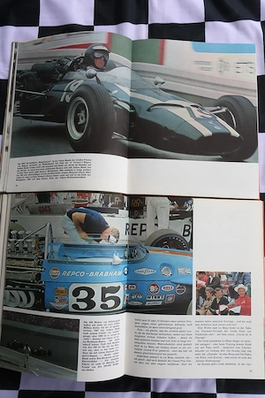 Jochen Rindt Buch von Friedel Schnitzler aus dem Jahr 1971 Bild 5