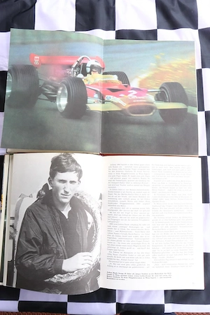 Jochen Rindt Buch von Friedel Schnitzler aus dem Jahr 1971 Bild 2