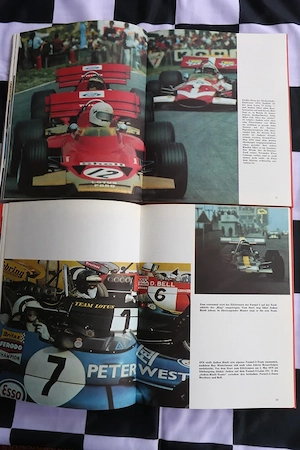 Jochen Rindt Buch von Friedel Schnitzler aus dem Jahr 1971 Bild 9