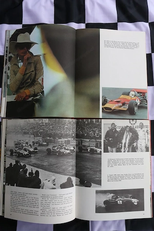 Jochen Rindt Buch von Friedel Schnitzler aus dem Jahr 1971 Bild 6