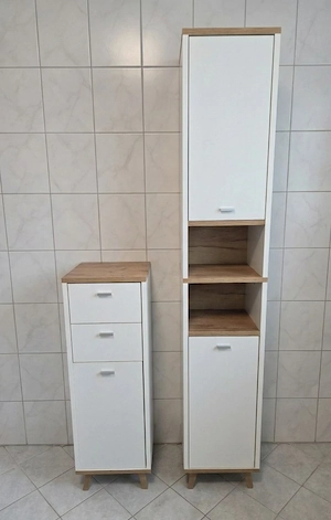 2-teiliges Badezimmermöbel-Set