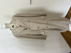 Vintage Hugo Boss Leinenmantel