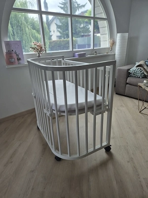 Beistellbett babybay  Maxi Comfort Plus , weiß Bild 2