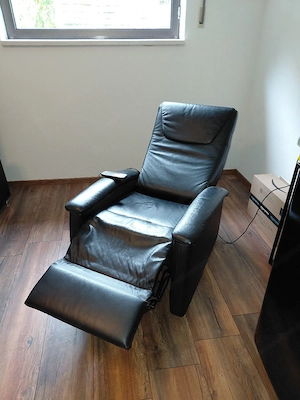 Relaxsessel schwarz Bild 4
