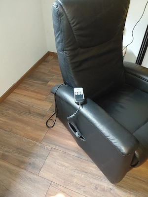 Relaxsessel schwarz Bild 3