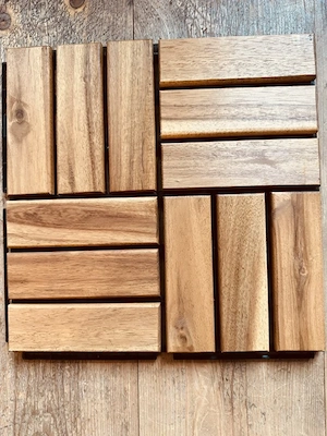 Terrassenboden aus Akazienholz Bild 2