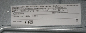 Neuwertiges Siemens Induktionskochfeld Bild 2