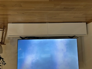 TV Lowboard weiß