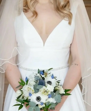    Wunderschönes Brautkleid zu verkaufen   Gr. 40 L    Bild 2