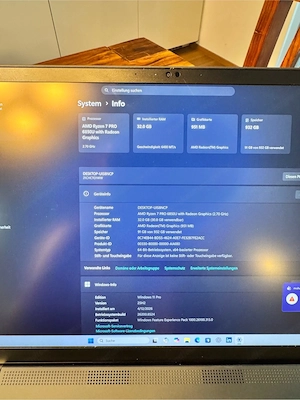 Lenovo ThinkPad T16 Gen 1   Ryzen 7 PRO   32GB RAM Bild 2