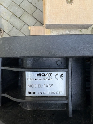 Elektro Aussenboard Motor FOX FX65 Bild 7
