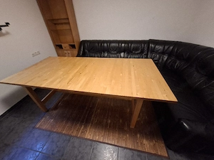 Massivholz Tisch 200x100 cm Bild 2