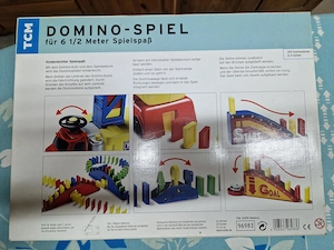 Dominospiel mit batteriebetriebenem Auto Bild 2