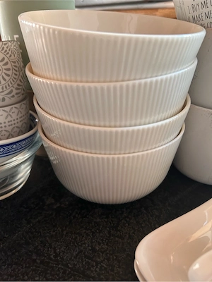 Geschirr, Teller, Espressotassen, Schüssel  Bild 3