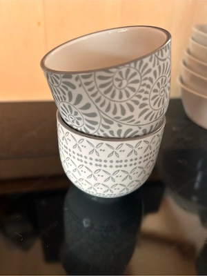 Geschirr, Teller, Espressotassen, Schüssel  Bild 6