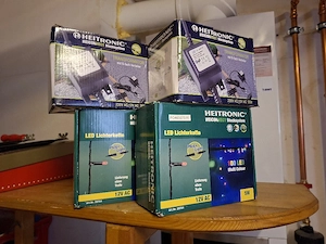 HEITRONIC HEICONNECT Stecksystem   2x Transformator + 2x LED-Lichterkette