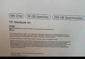 mc book Air 13" Bild 2