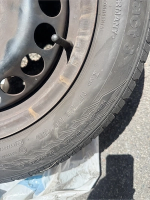 4x Stahlfelgen mit Reifen R15 Opel Corsa D Bild 3