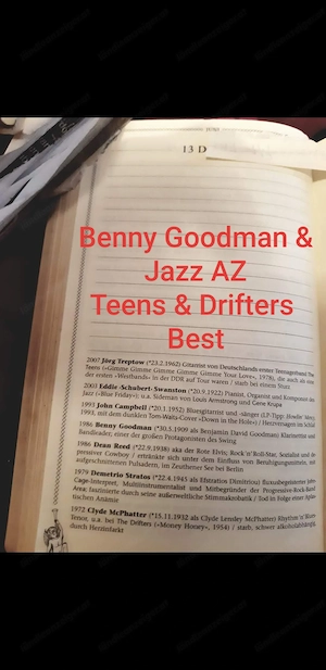 BennyGoodman40thJazzAZ AaronZzTop Uvm. Bild 3
