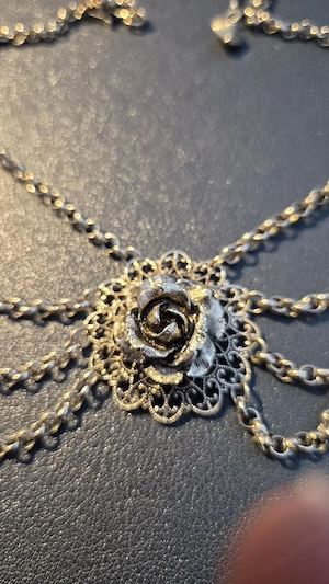 Trachtenschmuck Halskette und Ring Bild 4