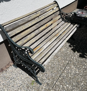 Gartenbank  Bild 3