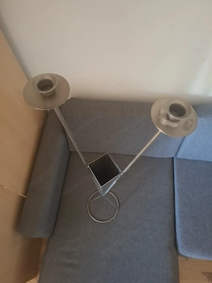 Kerzenständer aus Metall Bild 2