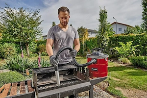 Einhell Aschesauger TC-AV 1618 D (1.200 W, 18 L-Auffangbeh lter mit Schnellverschl ssen, Faltenfilte Bild 3