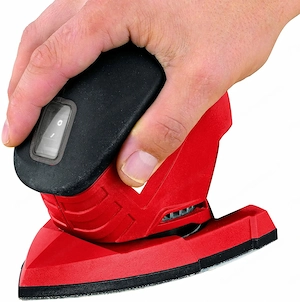 Einhell Multischleifer TH-OS 1016 (100 W, Schleiffl che 104 cm , Staubfangsack und Absaugadapter, Kl Bild 4