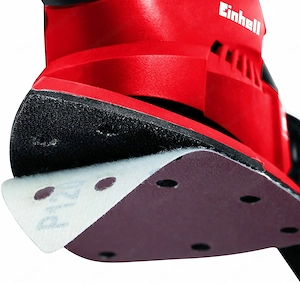 Einhell Multischleifer TH-OS 1016 (100 W, Schleiffl che 104 cm , Staubfangsack und Absaugadapter, Kl Bild 5