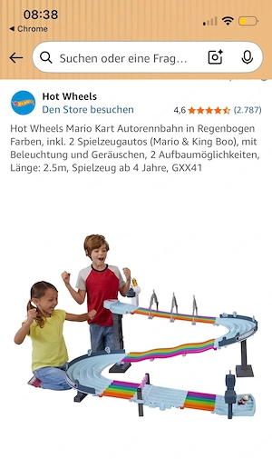 Hot Wheels Mario Kart Bahn