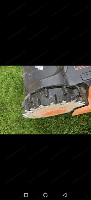 Worx M500 WR141E Rasenmäher Roboter, TOP Bild 3