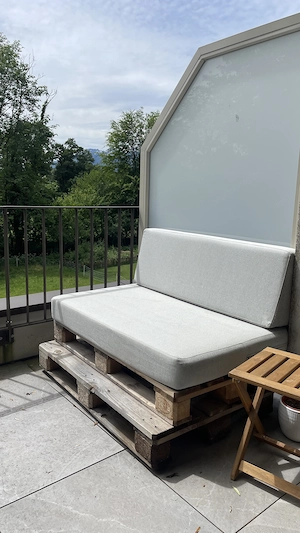 Palettensofa mit abziehbarem Bezug Bild 3