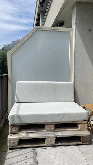 Palettensofa mit abziehbarem Bezug Bild 2