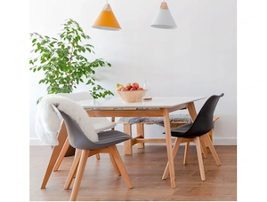 Artikel: #SALE# 2x Designer K chenstuhl Esszimmer im Set Hochwertiger Artikel aus unserem Online-Sho Bild 3