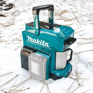 Artikel: Makita DCM501Z Kaffeemaschine 18 V (ohne Akku, ohne Ladeger t), Black Hochwertiger Artikel  Bild 5