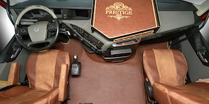 Artikel: VOLVO FH4 ROBUSTE LEDERMATTEN FU MATTEN SET hell Hochwertiger Artikel aus unserem Online-Sh Bild 2