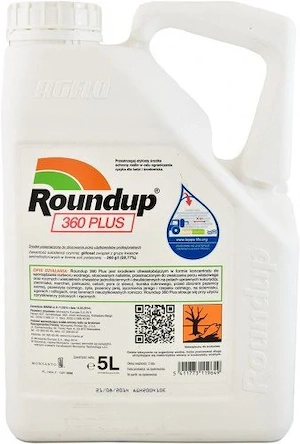 Artikel: ROUNDUP 360 PLUS, 5 liters Hochwertiger Artikel aus unserem Online-Shop