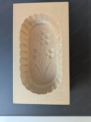 Butter Model Form für Butter aus Holz 
