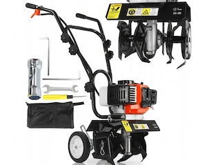 Artikel: #BESTDEAL# Petrol garden tiller, motor hoe, garden hoe, tiller, cultivator in a set Hochwer Bild 3