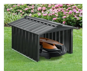 Artikel: Maehroboter Garage Rasenmaeher Dach Carport aus Metall 86 98 63 cm Hochwertiger Artikel aus Bild 4