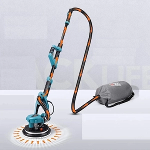 Bestseller Trockenbauschleifer mit Led Beleuchtung und Vakuumabsaugung komplett Set mit Schleifpapie Bild 3
