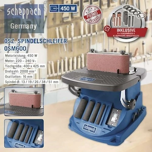 Artikel: Scheppach spindle sander OSM600 Hochwertiger Artikel aus unserem Online-Shop Bild 3