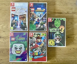 Nintendo Switch Spiele (Einzelverkauf möglich)